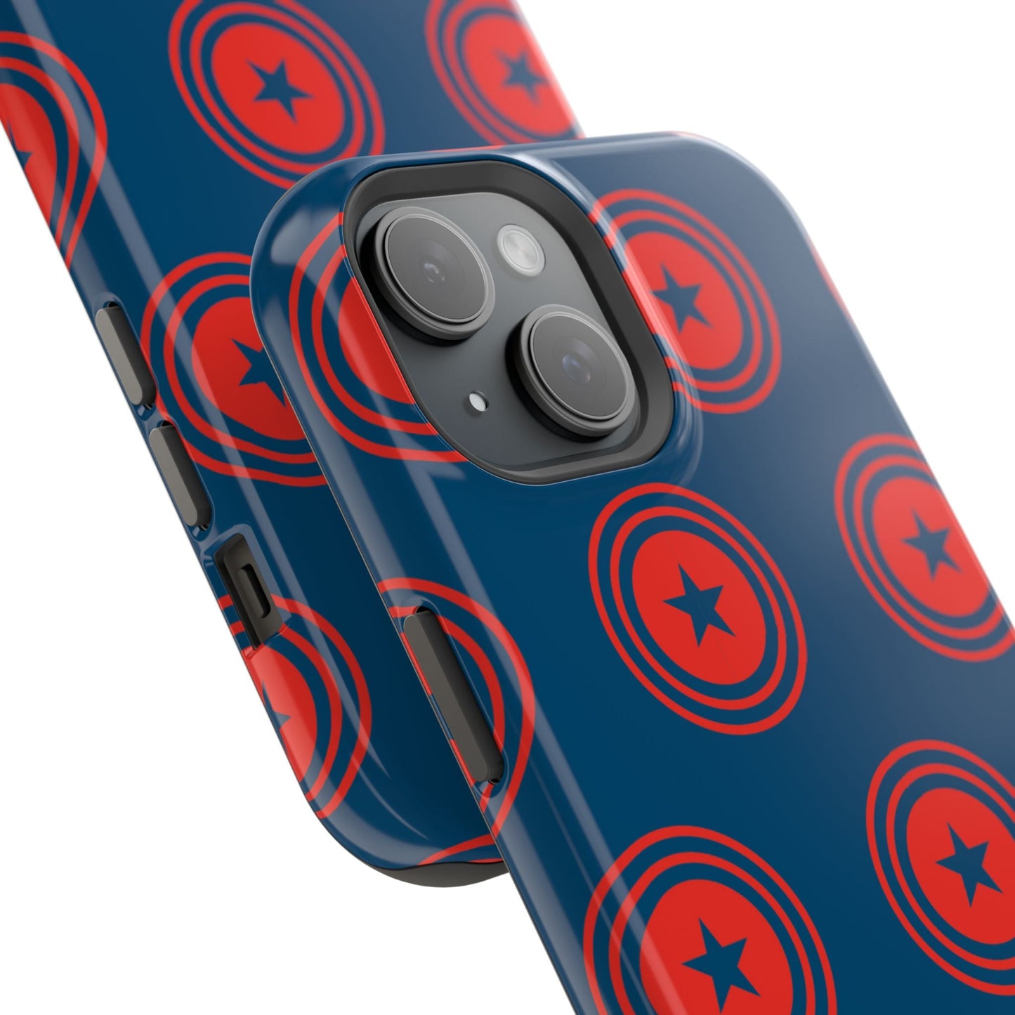 Patriotic Star Shield - MagSafe iPhone Case - BOGO Cases
