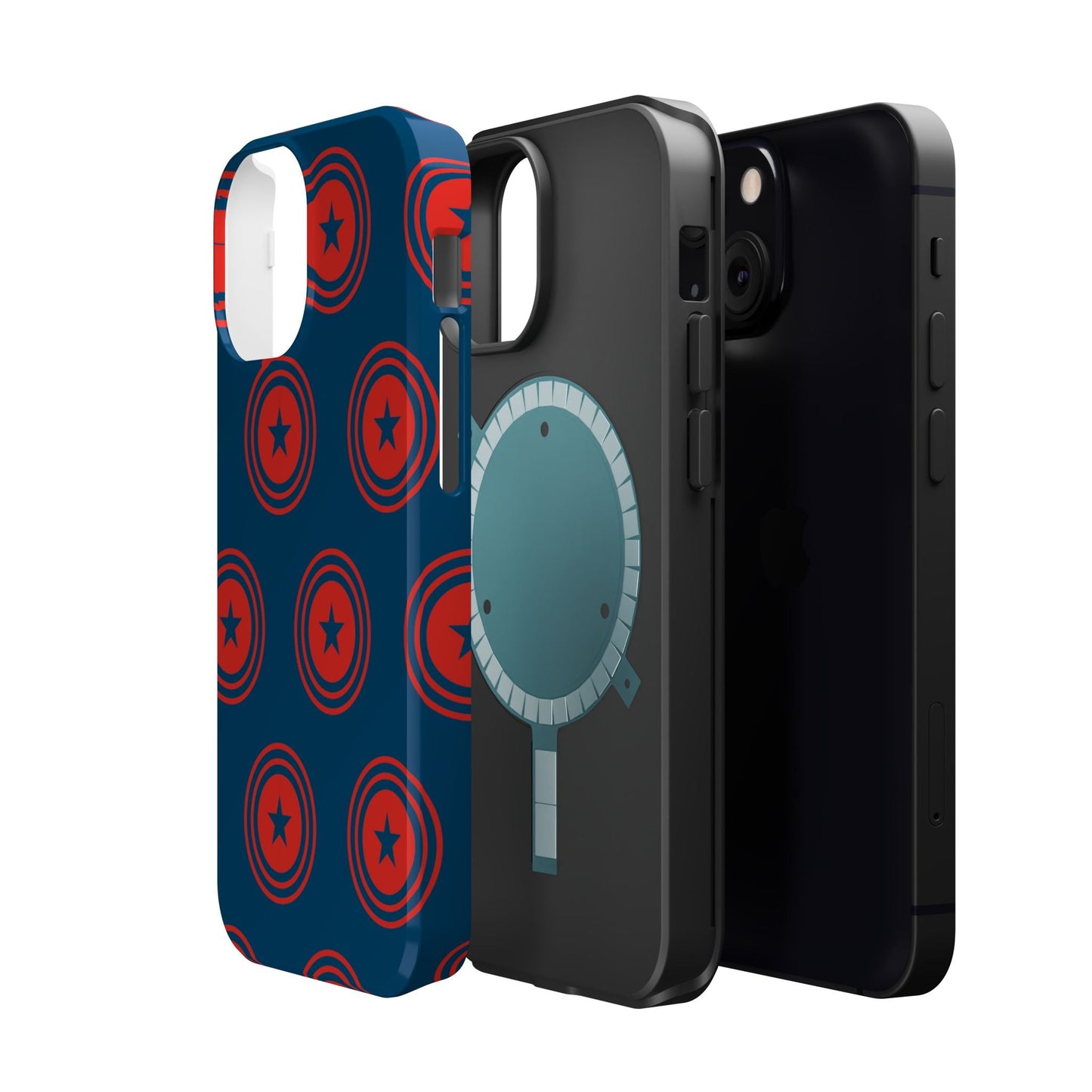 Patriotic Star Shield - MagSafe iPhone Case - BOGO Cases
