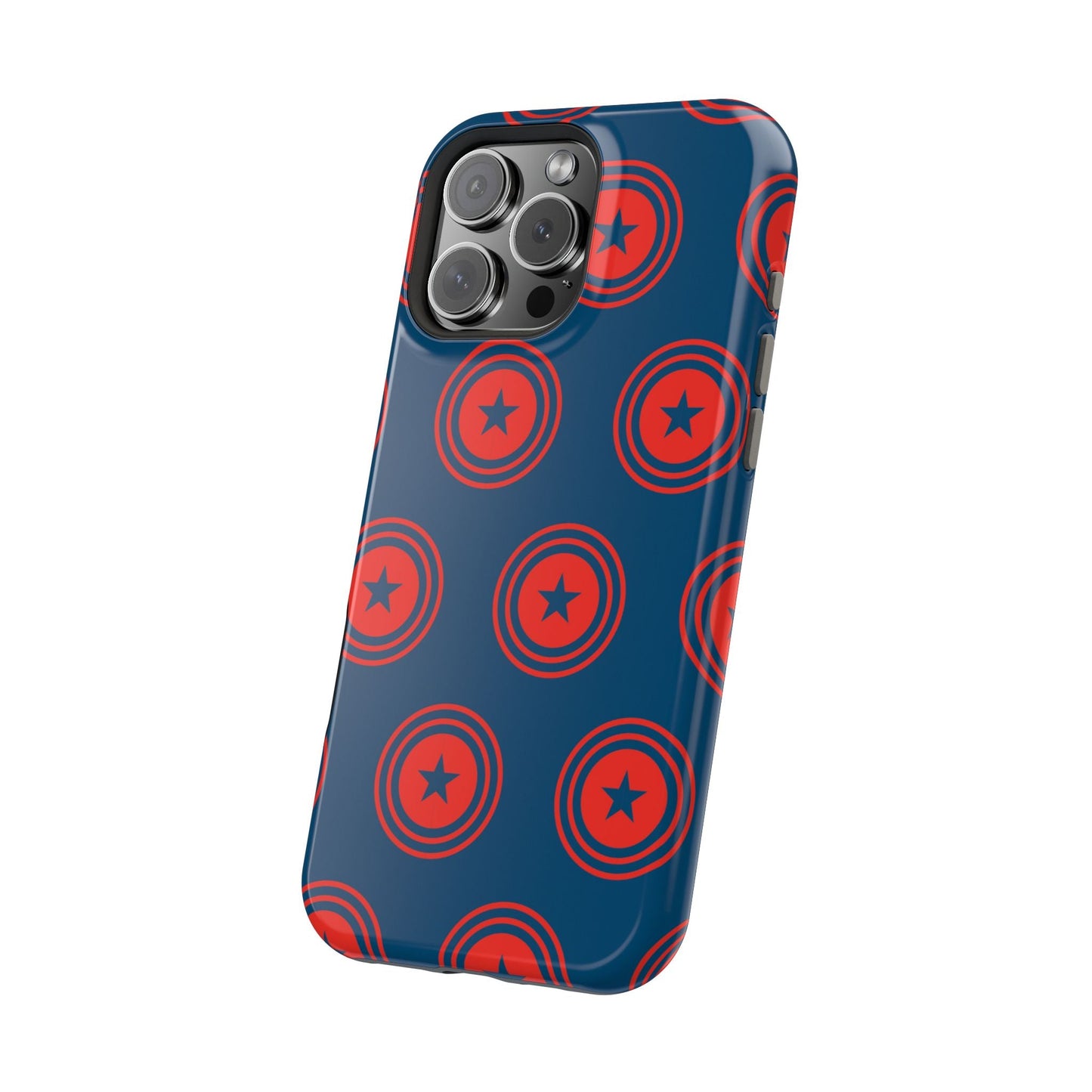 Patriotic Star Shield - MagSafe iPhone Case - BOGO Cases