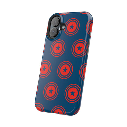 Patriotic Star Shield - MagSafe iPhone Case - BOGO Cases