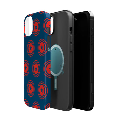 Patriotic Star Shield - MagSafe iPhone Case - BOGO Cases