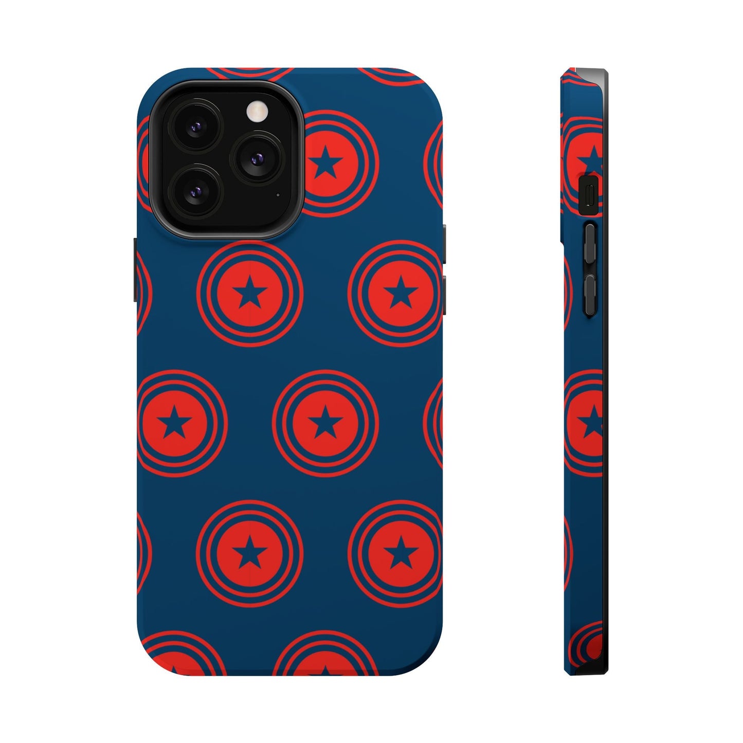 Patriotic Star Shield - MagSafe iPhone Case - BOGO Cases