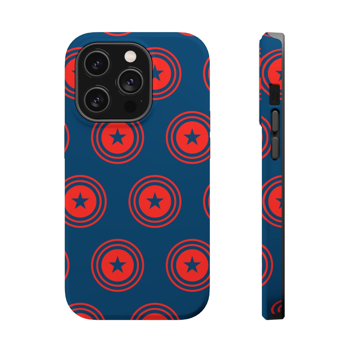 Patriotic Star Shield - MagSafe iPhone Case - BOGO Cases