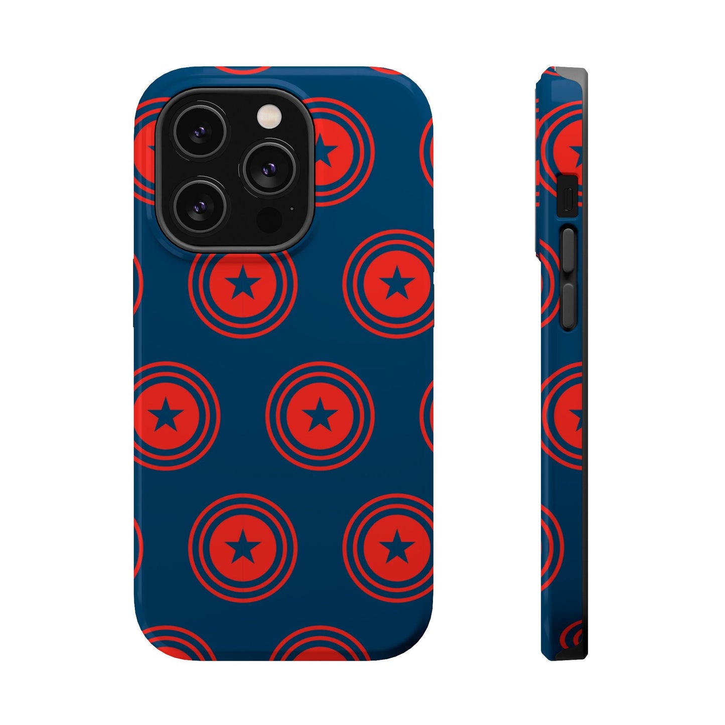 Patriotic Star Shield - MagSafe iPhone Case - BOGO Cases