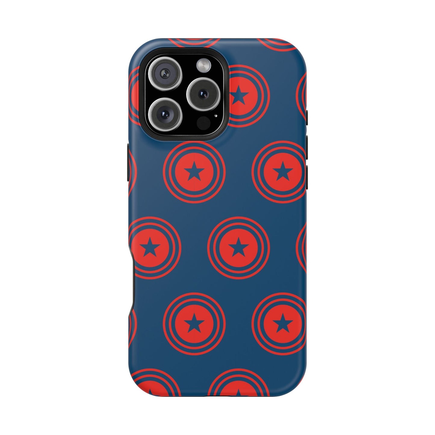 Patriotic Star Shield - MagSafe iPhone Case - BOGO Cases