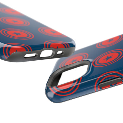 Patriotic Star Shield - MagSafe iPhone Case - BOGO Cases