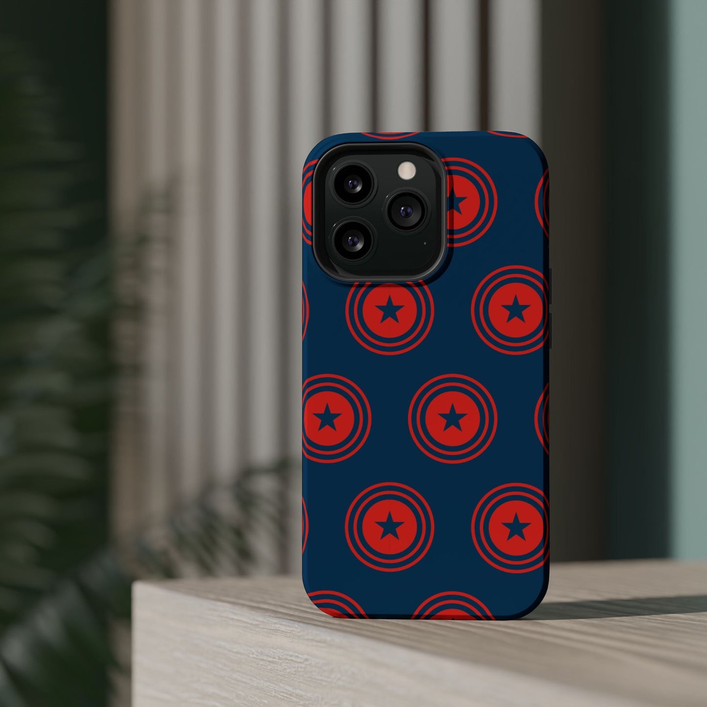 Patriotic Star Shield - MagSafe iPhone Case - BOGO Cases