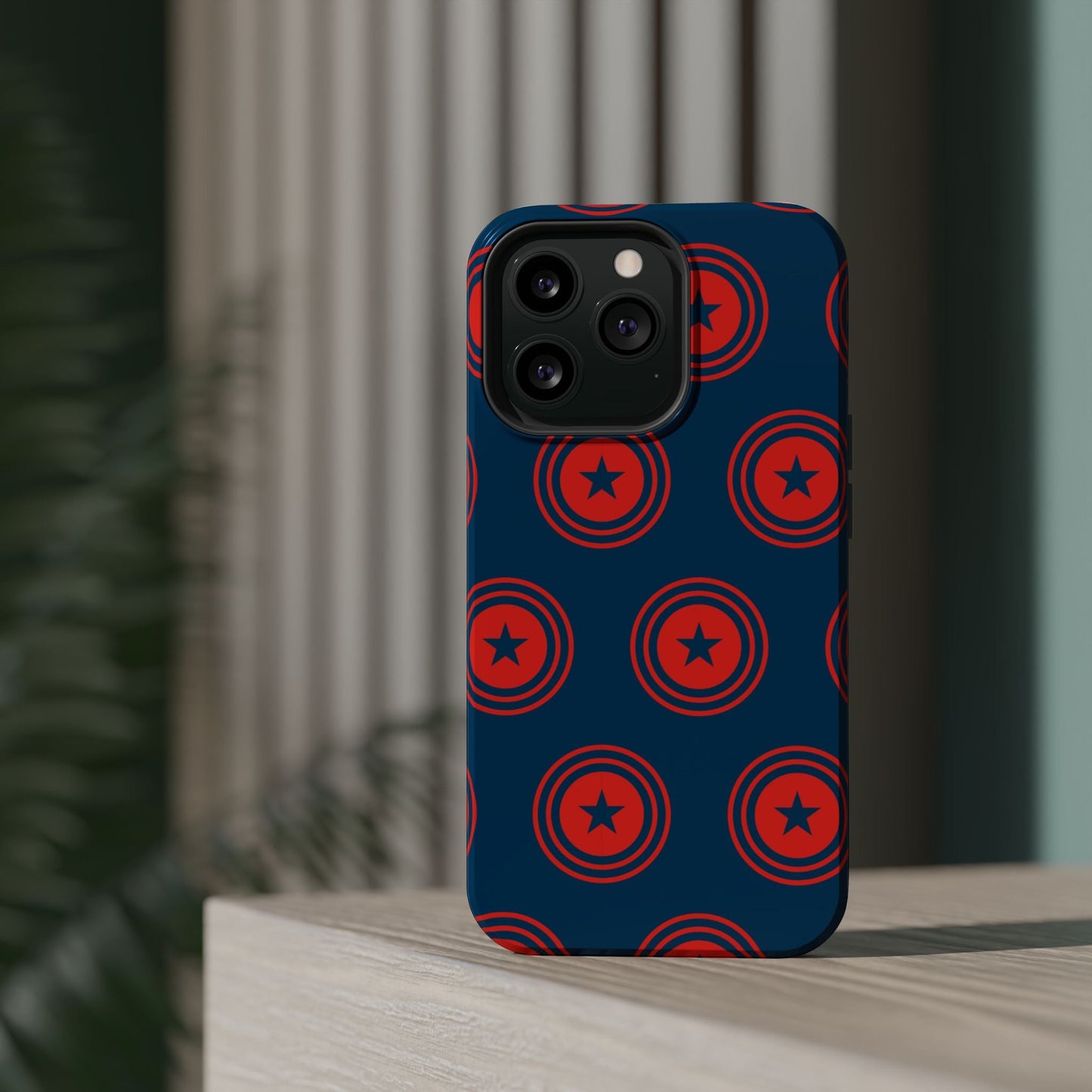 Patriotic Star Shield - MagSafe iPhone Case - BOGO Cases