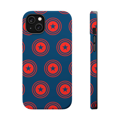 Patriotic Star Shield - MagSafe iPhone Case - BOGO Cases