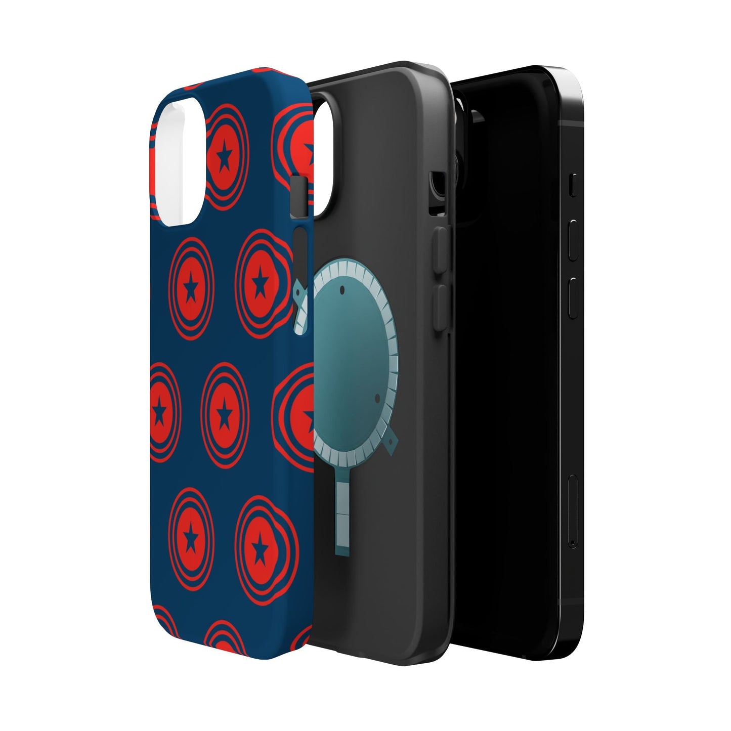 Patriotic Star Shield - MagSafe iPhone Case - BOGO Cases