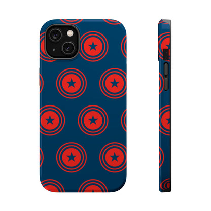 Patriotic Star Shield - MagSafe iPhone Case - BOGO Cases