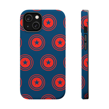 Patriotic Star Shield - MagSafe iPhone Case - BOGO Cases