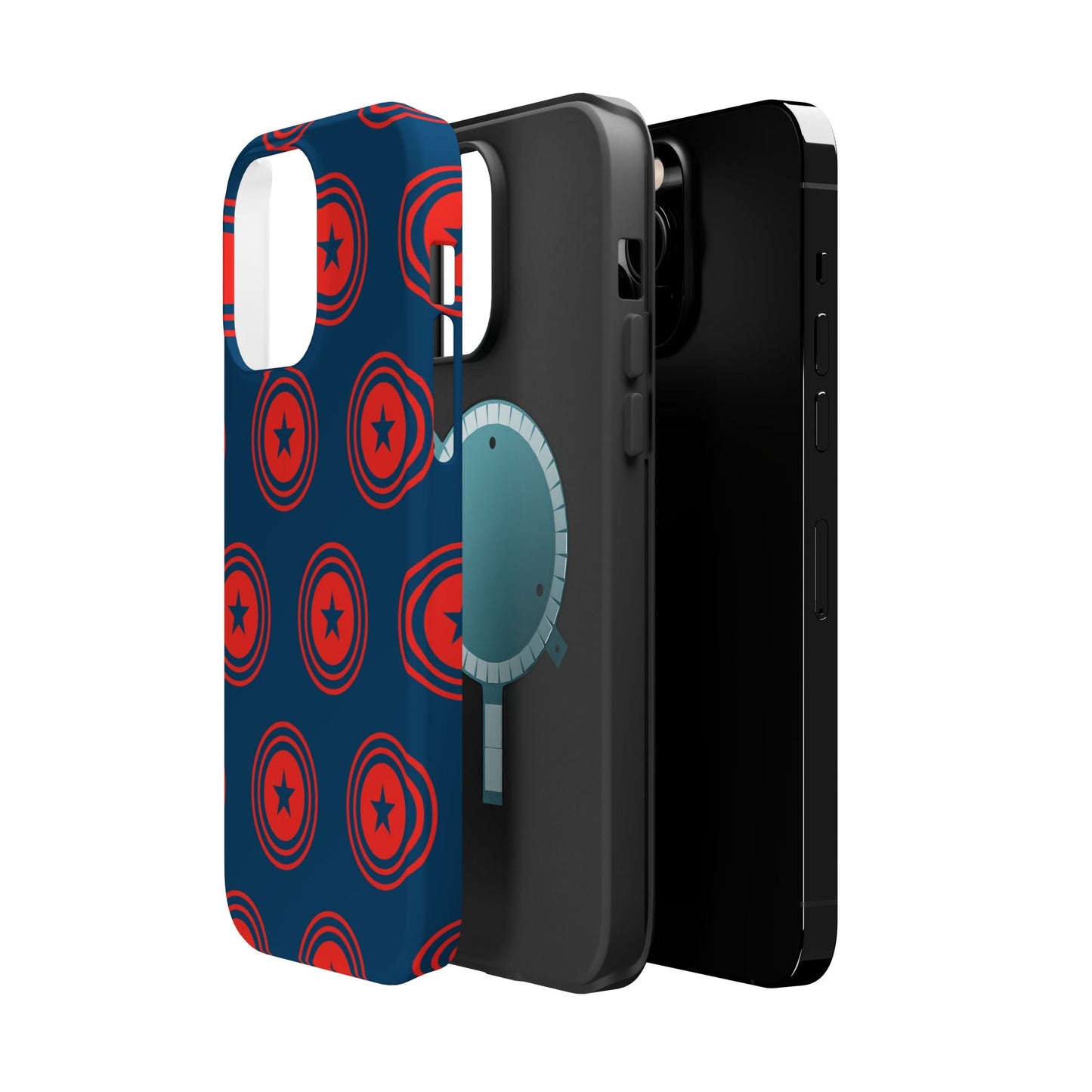 Patriotic Star Shield - MagSafe iPhone Case - BOGO Cases