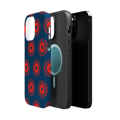 Patriotic Star Shield - MagSafe iPhone Case - BOGO Cases
