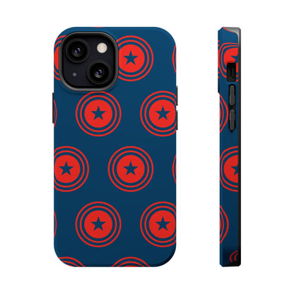 Patriotic Star Shield - MagSafe iPhone Case - BOGO Cases
