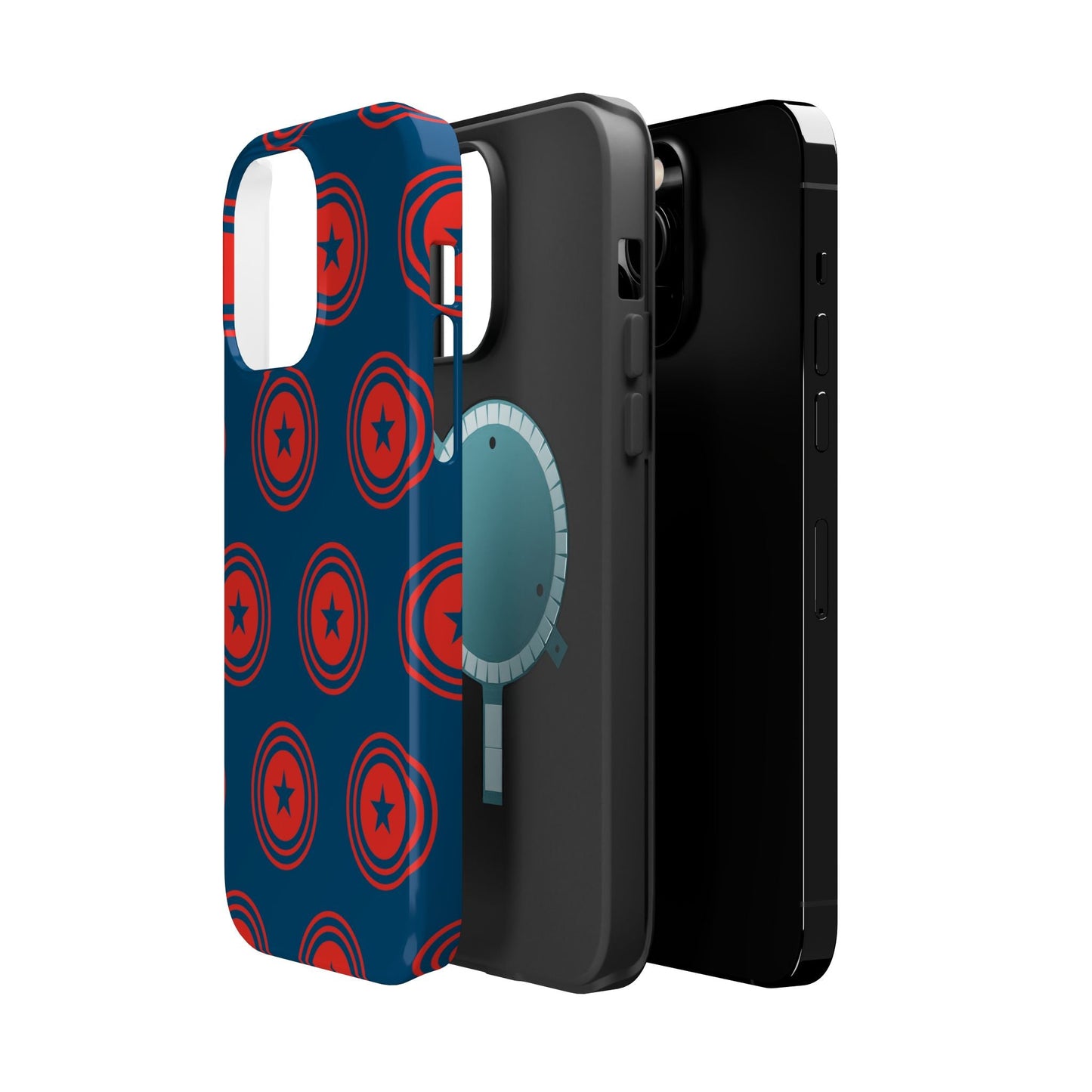 Patriotic Star Shield - MagSafe iPhone Case - BOGO Cases