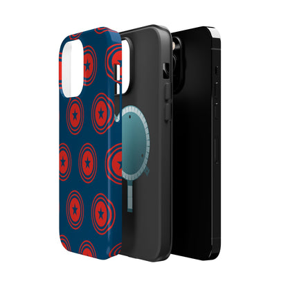Patriotic Star Shield - MagSafe iPhone Case - BOGO Cases