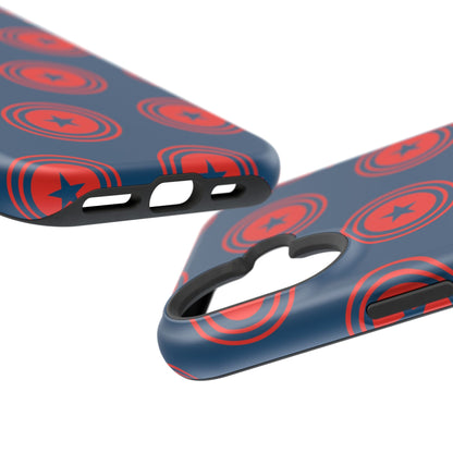 Patriotic Star Shield - MagSafe iPhone Case - BOGO Cases