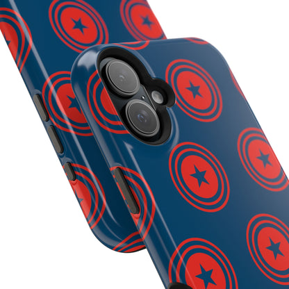Patriotic Star Shield - MagSafe iPhone Case - BOGO Cases