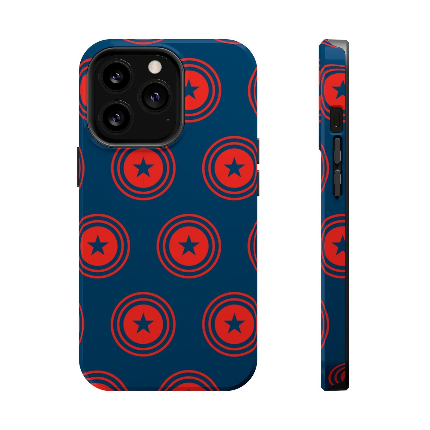 Patriotic Star Shield - MagSafe iPhone Case - BOGO Cases
