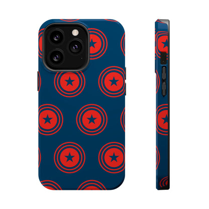 Patriotic Star Shield - MagSafe iPhone Case - BOGO Cases