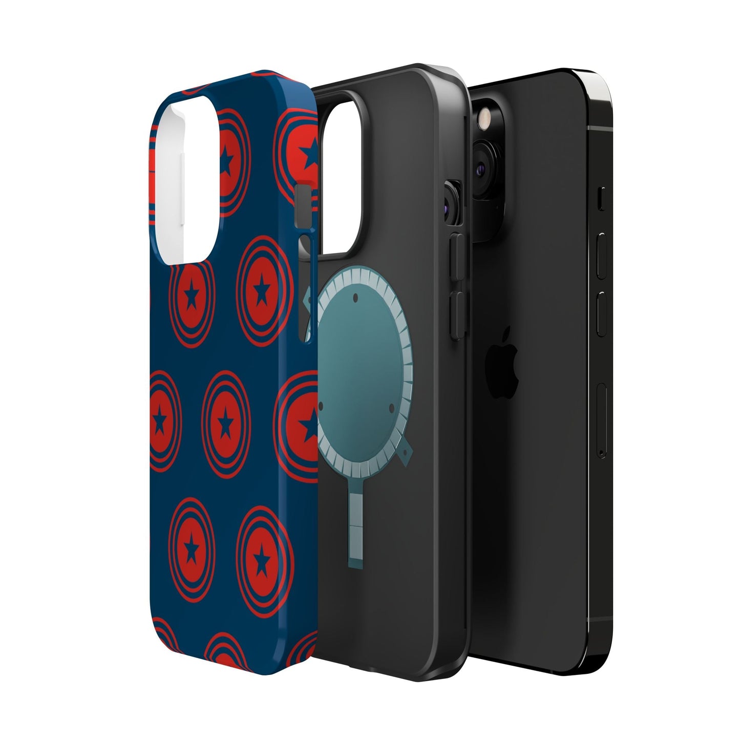 Patriotic Star Shield - MagSafe iPhone Case - BOGO Cases