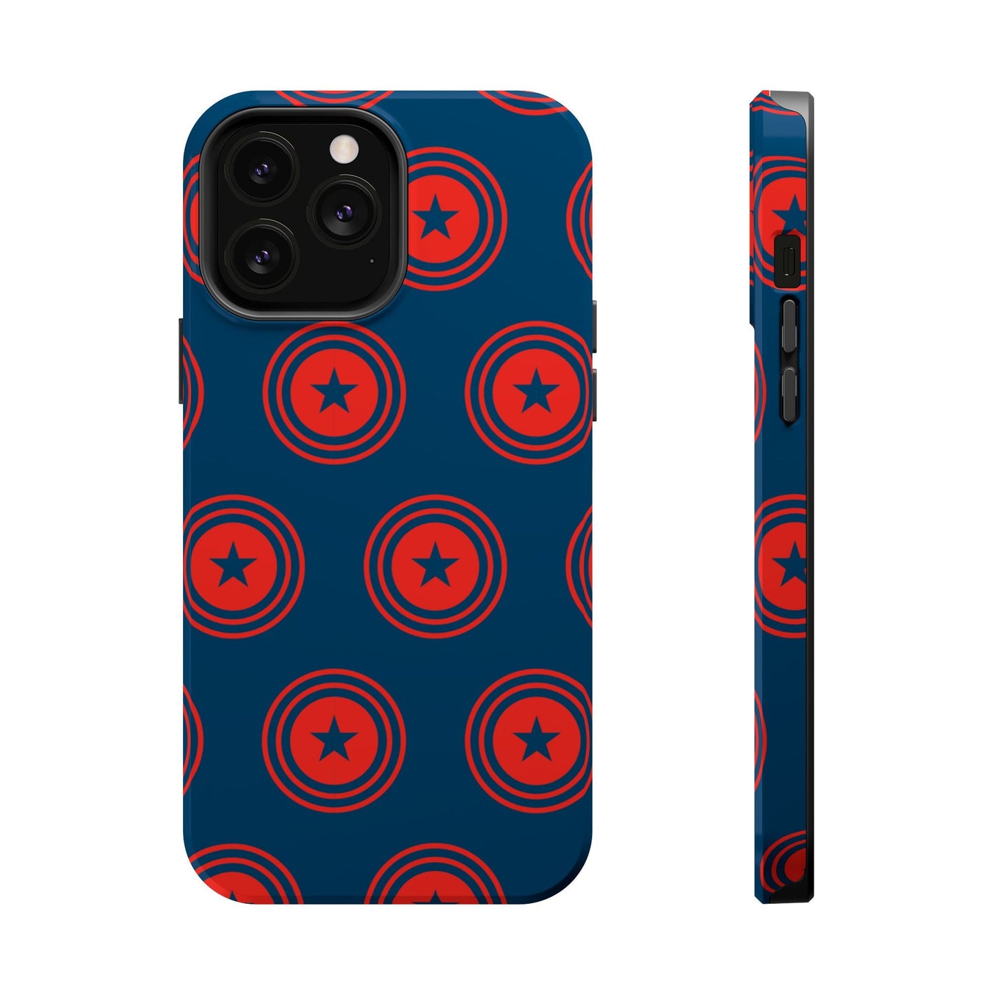 Patriotic Star Shield - MagSafe iPhone Case - BOGO Cases