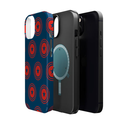 Patriotic Star Shield - MagSafe iPhone Case - BOGO Cases