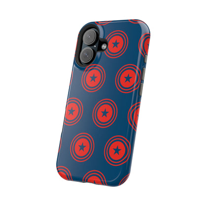 Patriotic Star Shield - MagSafe iPhone Case - BOGO Cases