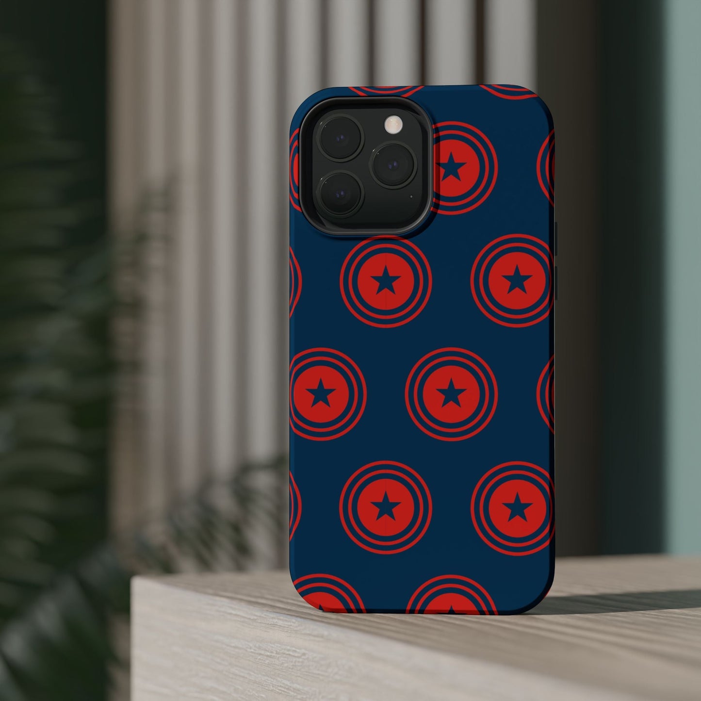 Patriotic Star Shield - MagSafe iPhone Case - BOGO Cases