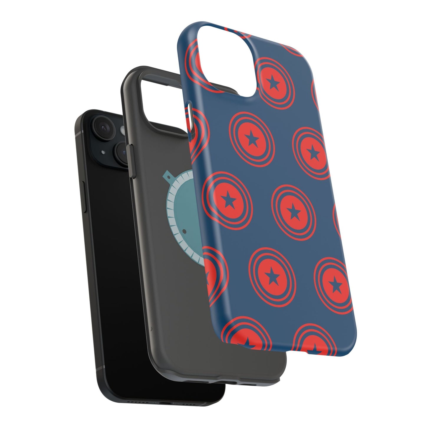 Patriotic Star Shield - MagSafe iPhone Case - BOGO Cases