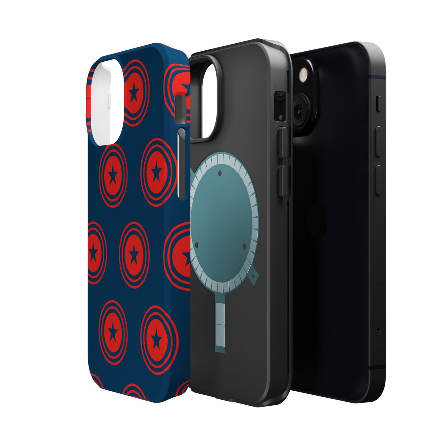 Patriotic Star Shield - MagSafe iPhone Case - BOGO Cases