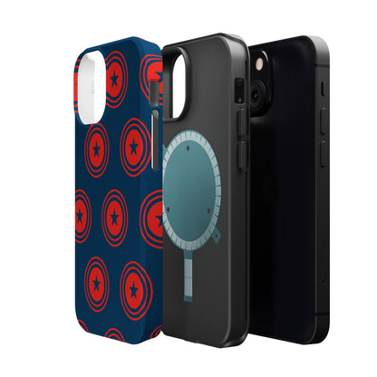Patriotic Star Shield - MagSafe iPhone Case - BOGO Cases