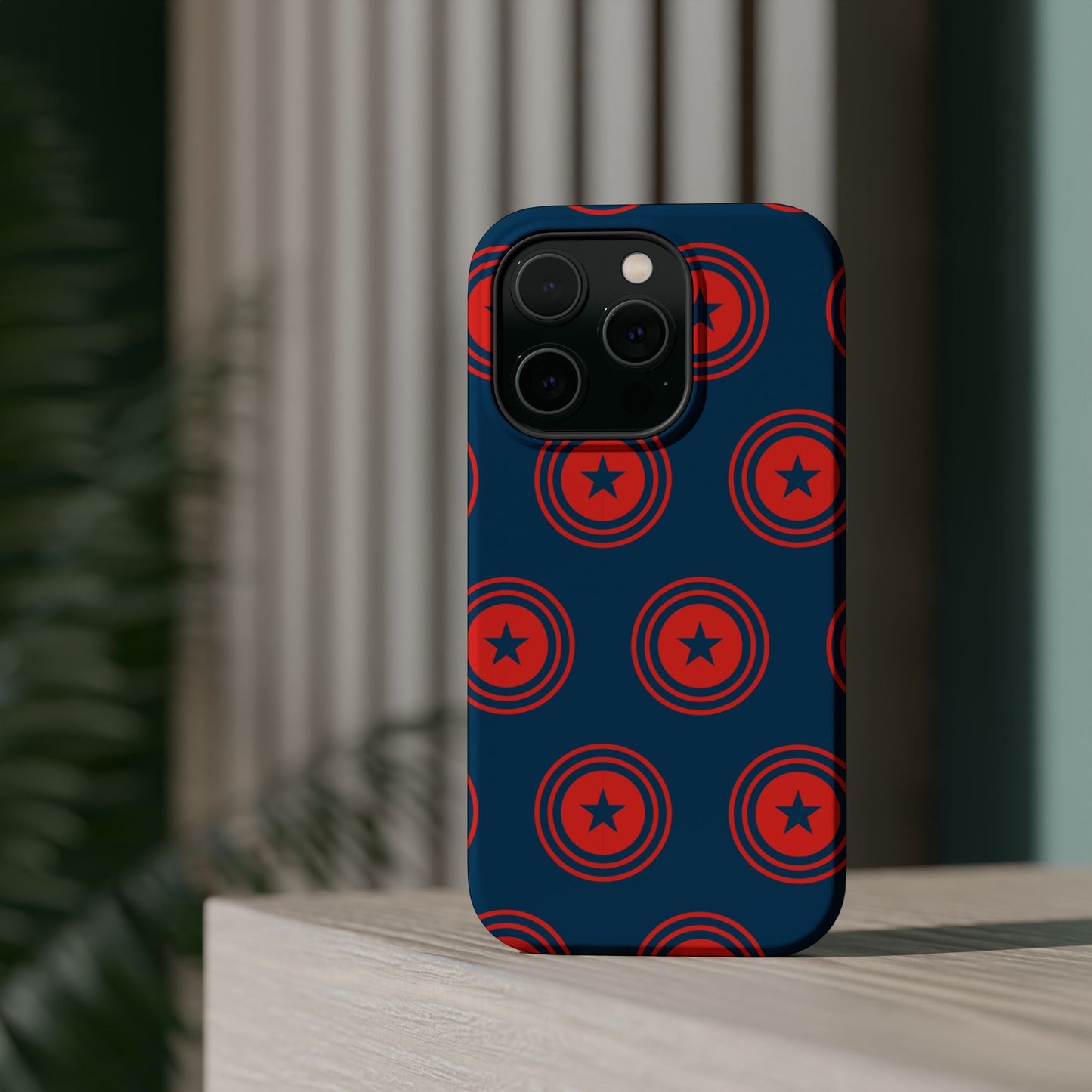 Patriotic Star Shield - MagSafe iPhone Case - BOGO Cases