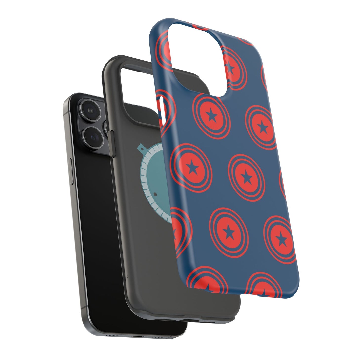 Patriotic Star Shield - MagSafe iPhone Case - BOGO Cases