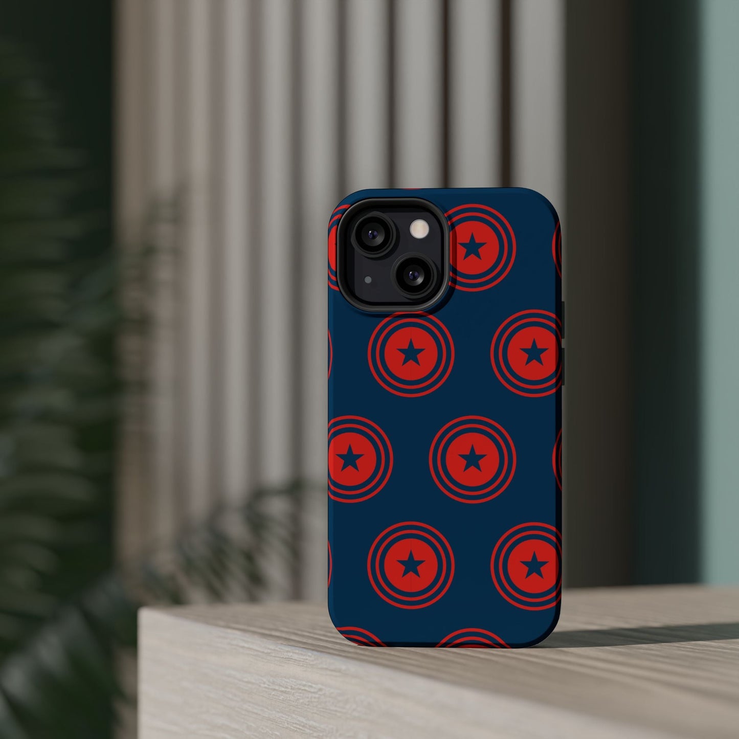 Patriotic Star Shield - MagSafe iPhone Case - BOGO Cases
