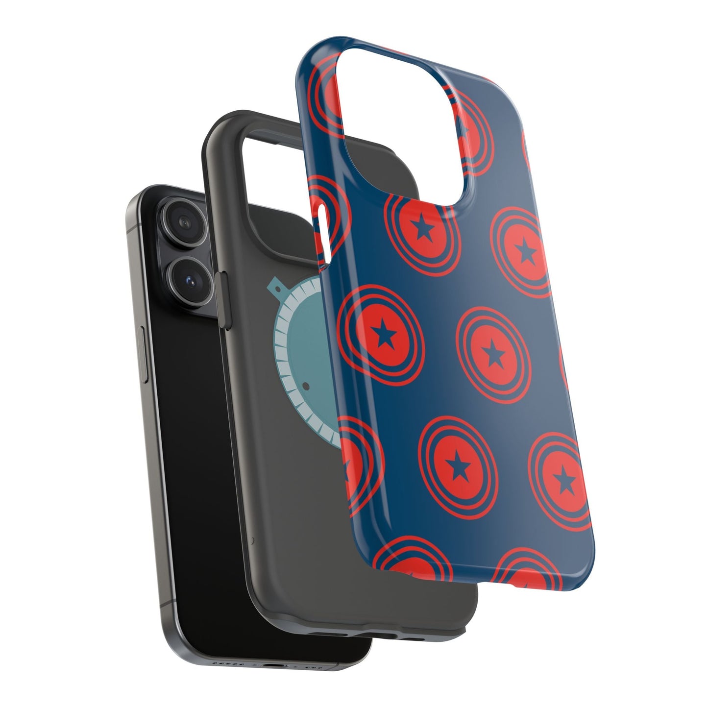 Patriotic Star Shield - MagSafe iPhone Case - BOGO Cases