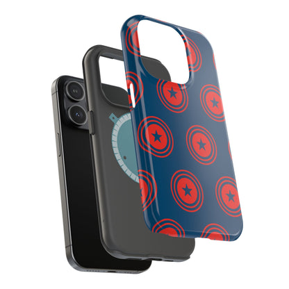 Patriotic Star Shield - MagSafe iPhone Case - BOGO Cases