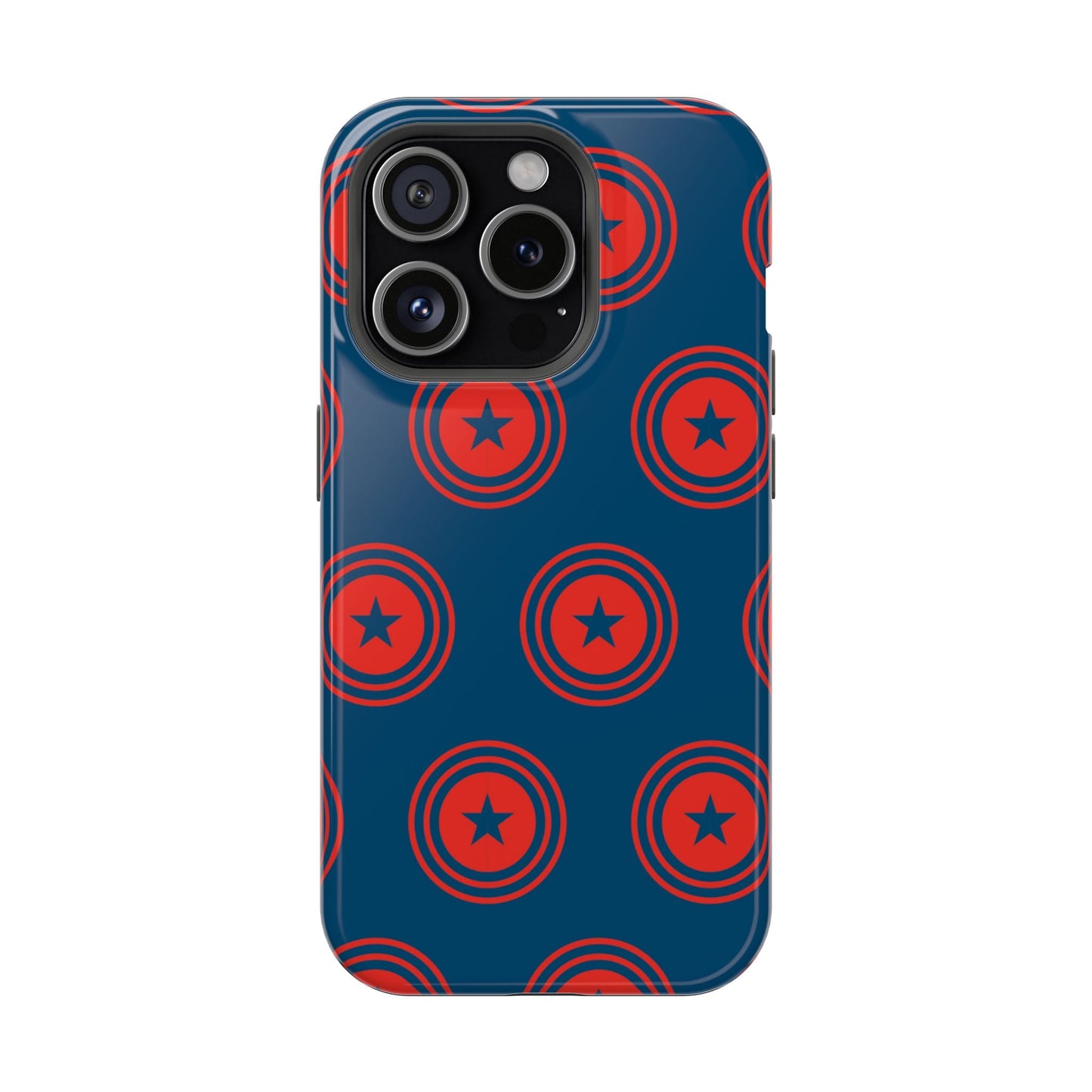 Patriotic Star Shield - MagSafe iPhone Case - BOGO Cases