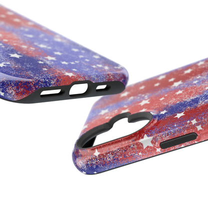 Patriotic Star - Spangled Glitter – MagSafe iPhone Case - BOGO Cases