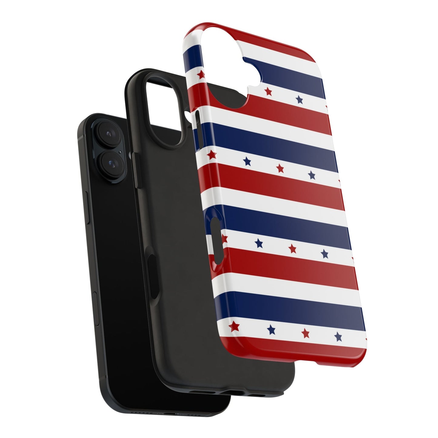 Patriotic Stars iPhone Case - BOGO Cases