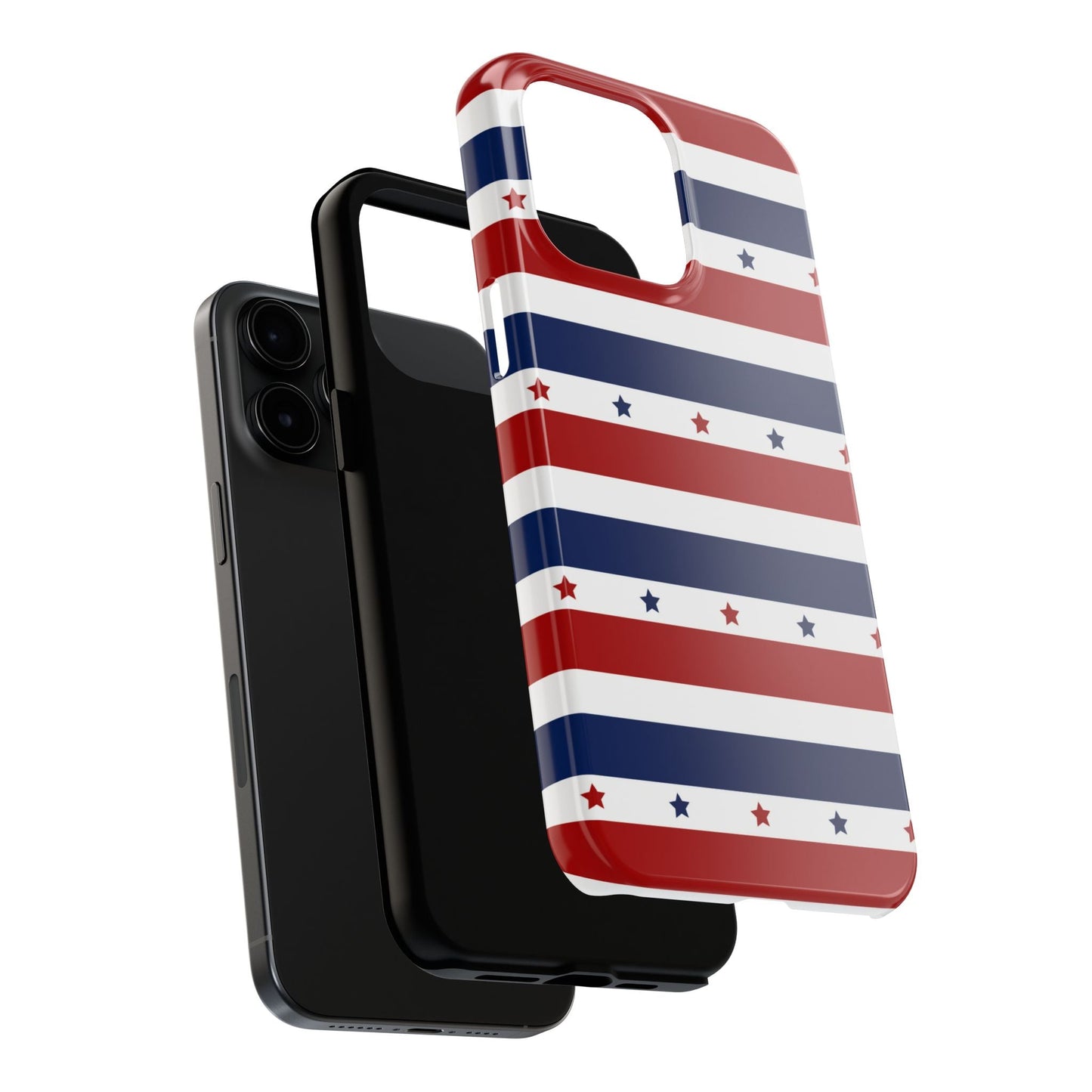 Patriotic Stars iPhone Case - BOGO Cases