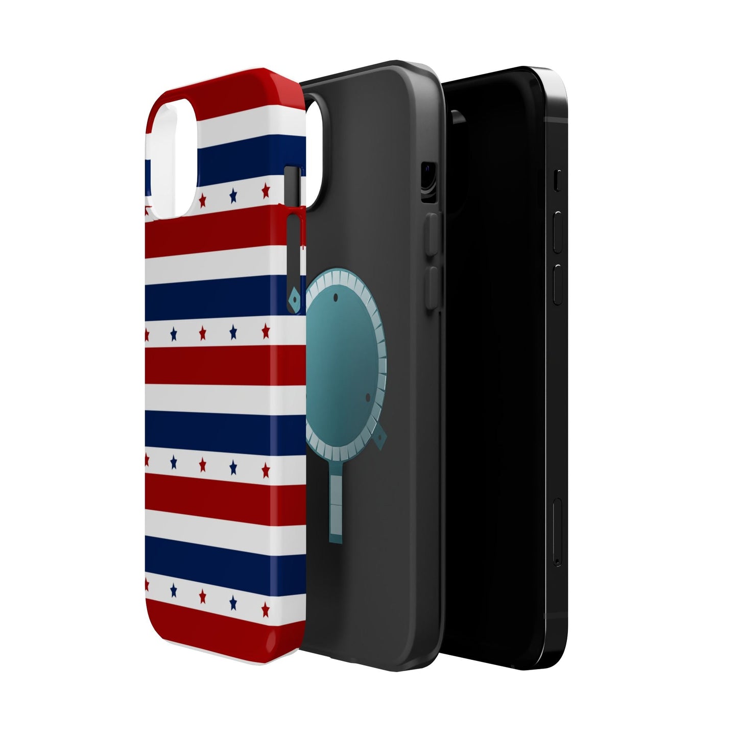 Patriotic Stars MagSafe iPhone Case - BOGO Cases