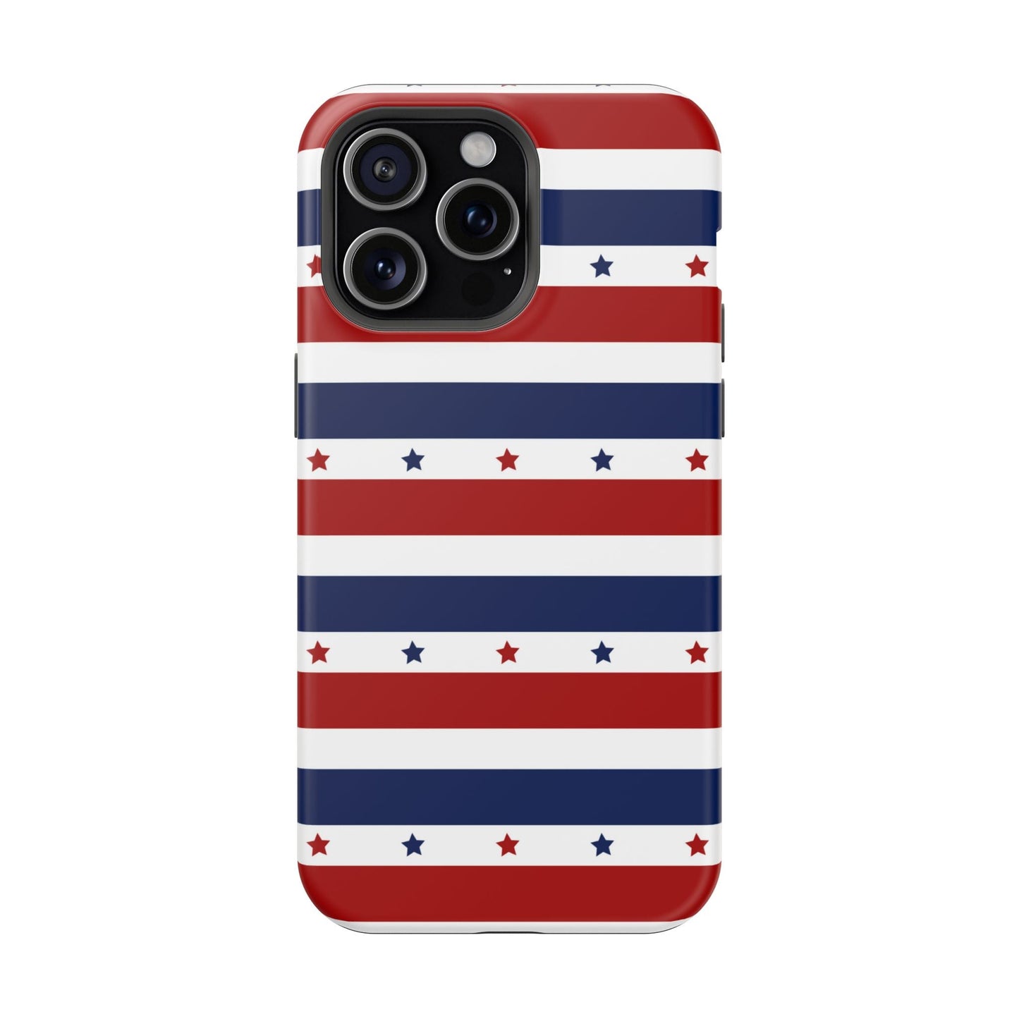 Patriotic Stars MagSafe iPhone Case - BOGO Cases