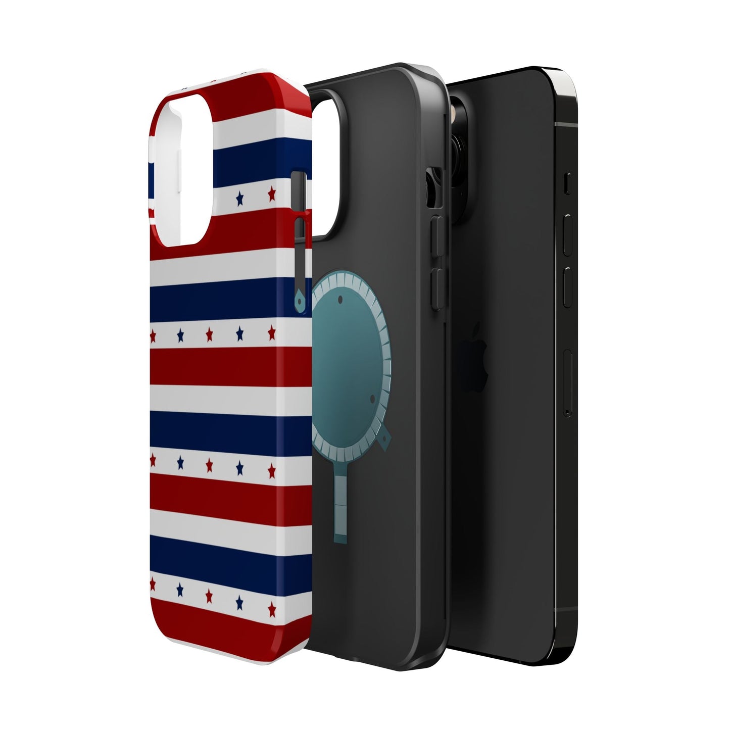 Patriotic Stars MagSafe iPhone Case - BOGO Cases