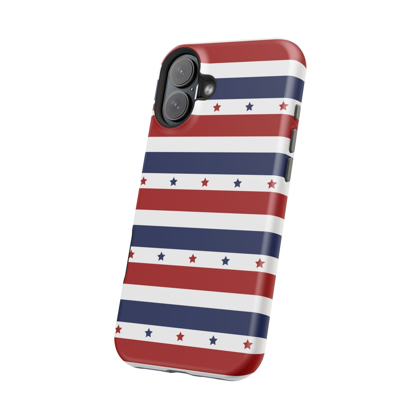 Patriotic Stars MagSafe iPhone Case - BOGO Cases