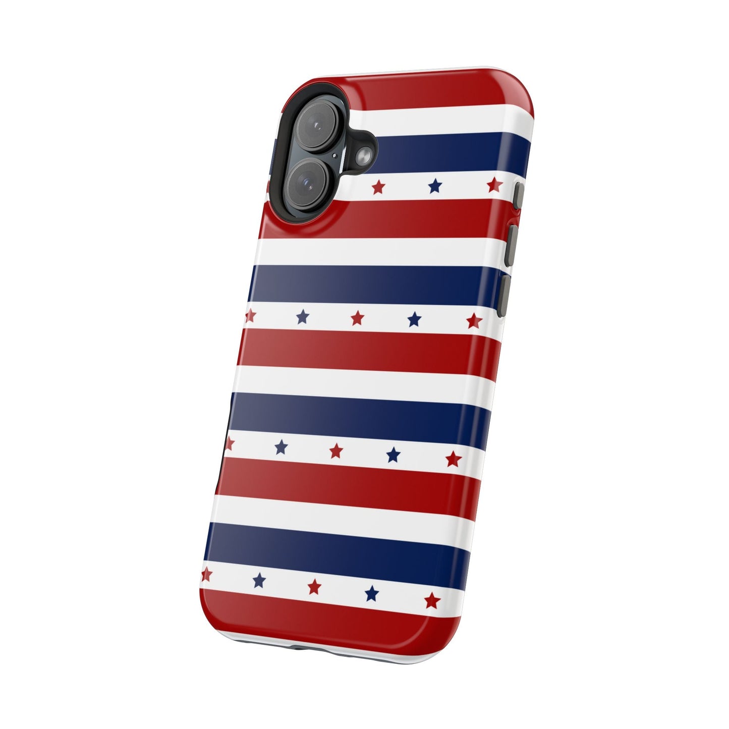 Patriotic Stars MagSafe iPhone Case - BOGO Cases