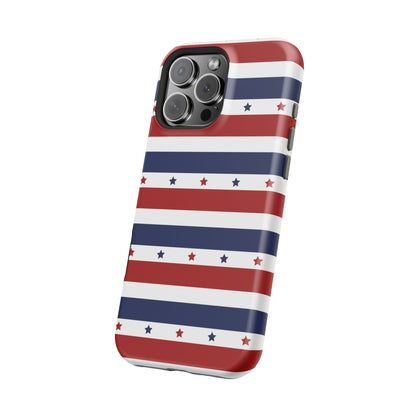 Patriotic Stars MagSafe iPhone Case - BOGO Cases