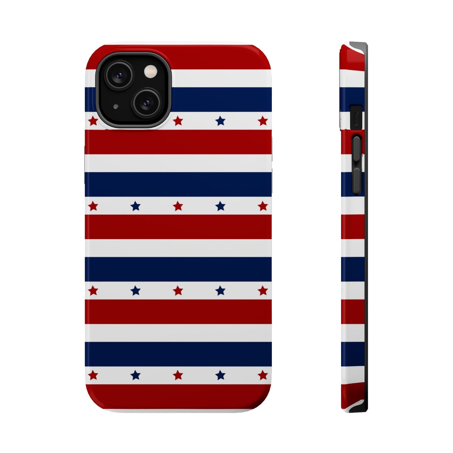 Patriotic Stars MagSafe iPhone Case - BOGO Cases