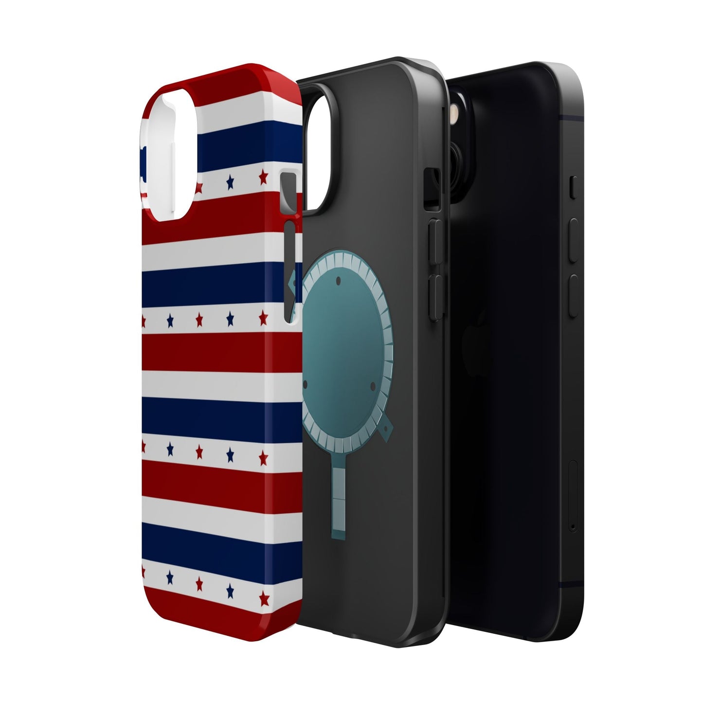 Patriotic Stars MagSafe iPhone Case - BOGO Cases